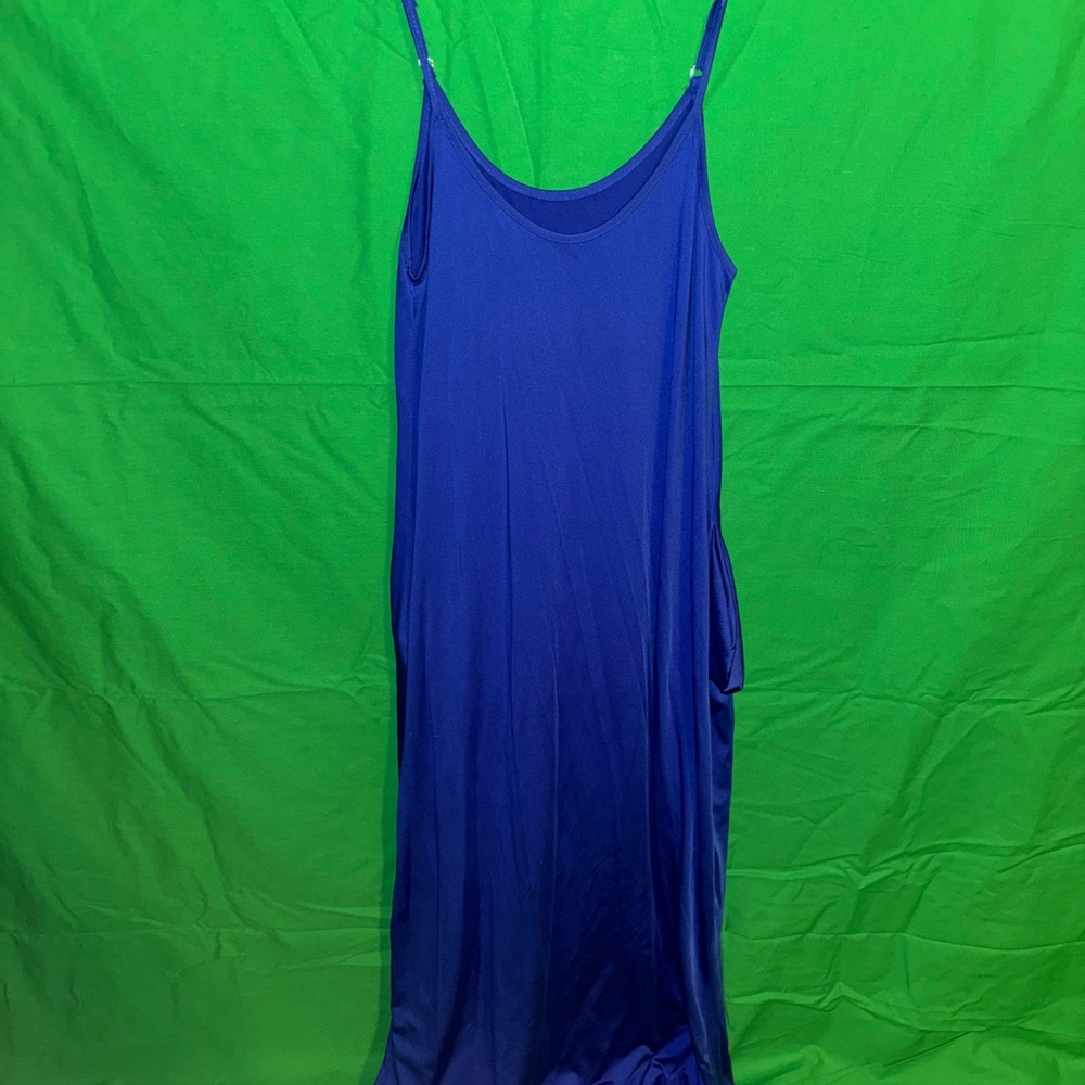 Amazon Women's Blue Midi Dress
